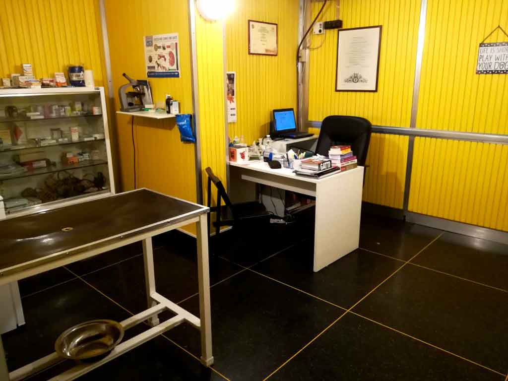 Lo studio veterinario a Genova, in corso Carbonara