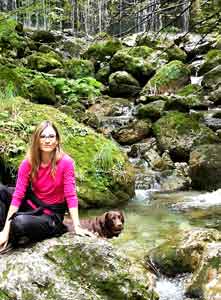 La Dott.sa Cristina Gili, veterinario a Genova