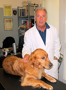 Il Dott. Veterinario Giuseppe Peirano